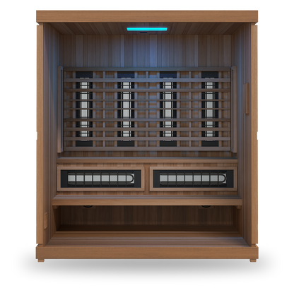FD-5 Trinity XL | 4-Person Infrared + Steam Sauna