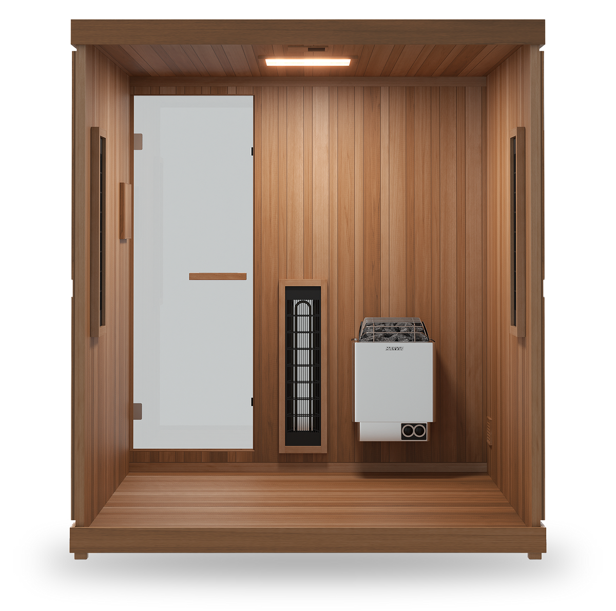 FD-5 Trinity XL | 4-Person Infrared + Steam Sauna