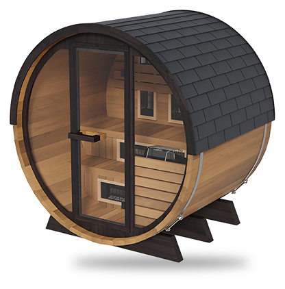 FD-6 | Combination Barrel Sauna (Infrared + Steam)