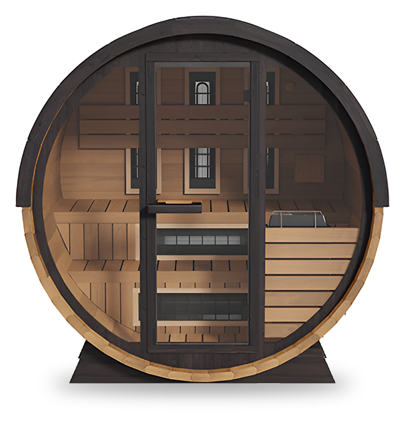 FD-6 | Combination Barrel Sauna (Infrared + Steam)