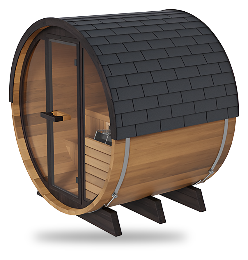 FD-6 | Combination Barrel Sauna (Infrared + Steam)