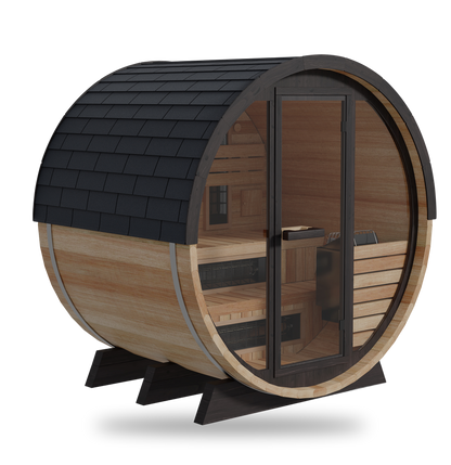 FD-7 | Combination Barrel Sauna (Infrared + Steam)